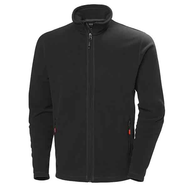 Polaire de travail légère Oxford Helly Hansen vue face noir