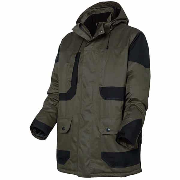 Parka Naturaltech Life Molinel vue de face vert kaki