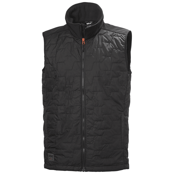 Bodywarmer Kensington Lifaloft Helly Hansen vue de face noir