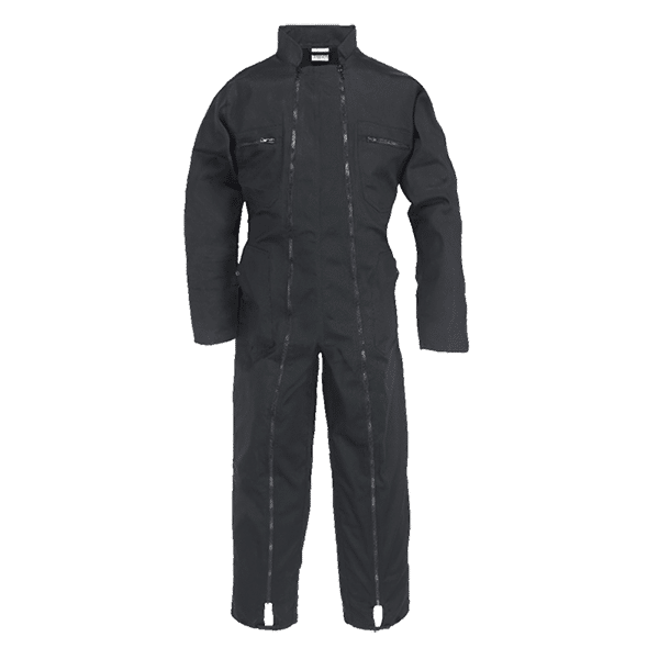 Combinaison de travail Factory Coverguard vue de face noir