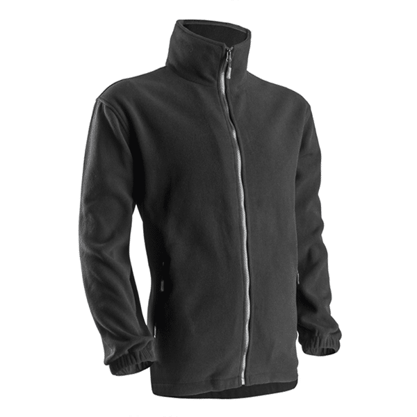 Veste Polaire basique Coverguard vue de face gris foncé
