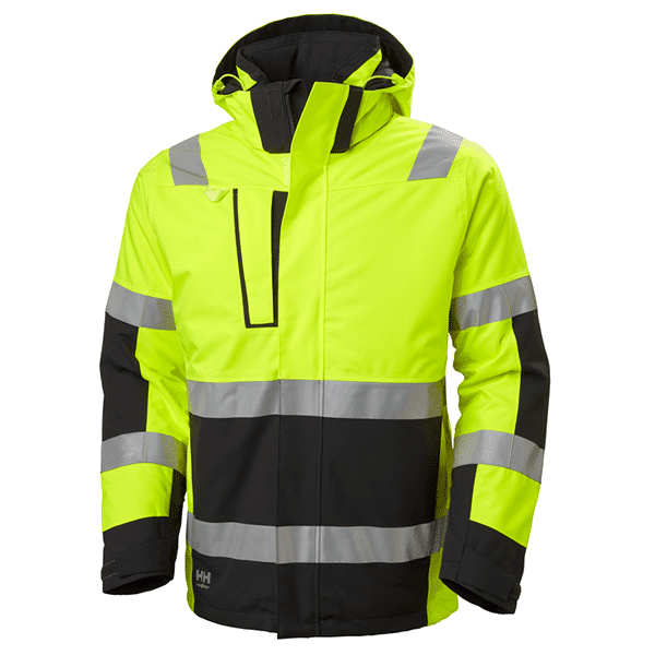 JAUNE FLUO / ÉBÈNE