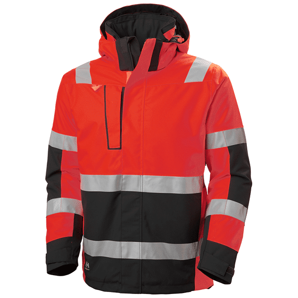 ROUGE FLUO / ÉBÈNE