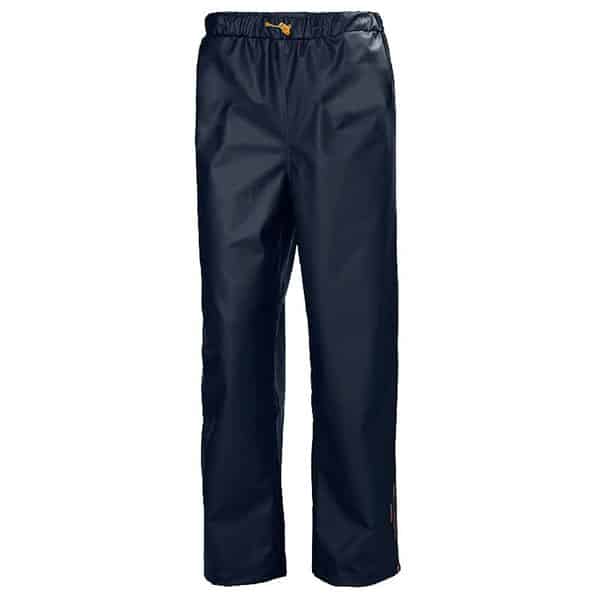 Pantalon de pluie imperméable Gale Helly Hansen vue de face bleu marine
