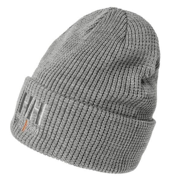 Bonnet tricoté revers maille - Helly Hansen gris