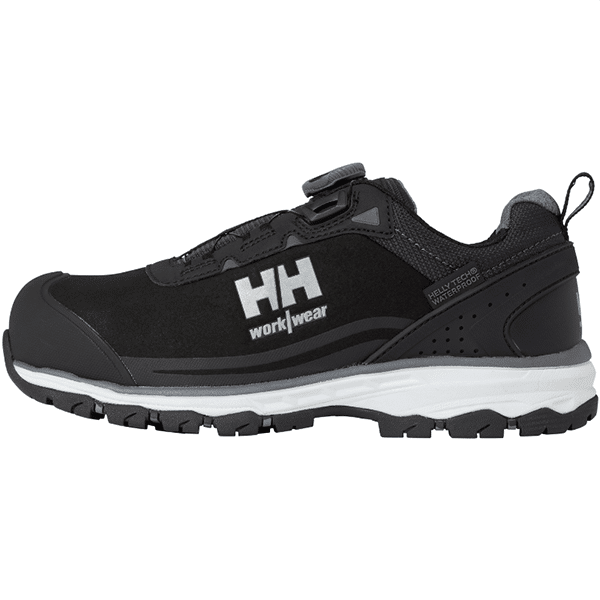 Basket de sécurité basses Luna 2 BOA S3 HT Helly Hansen vue de coté noir
