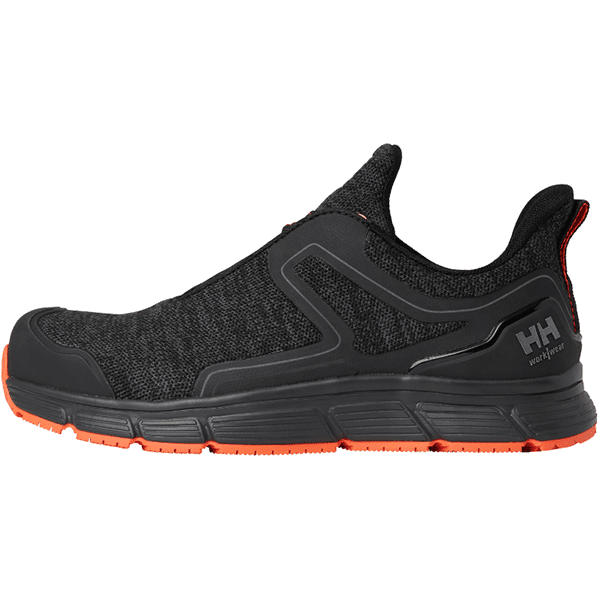 Baskets de sécurité basses Kensington S3 Helly Hansen vue de coté noir