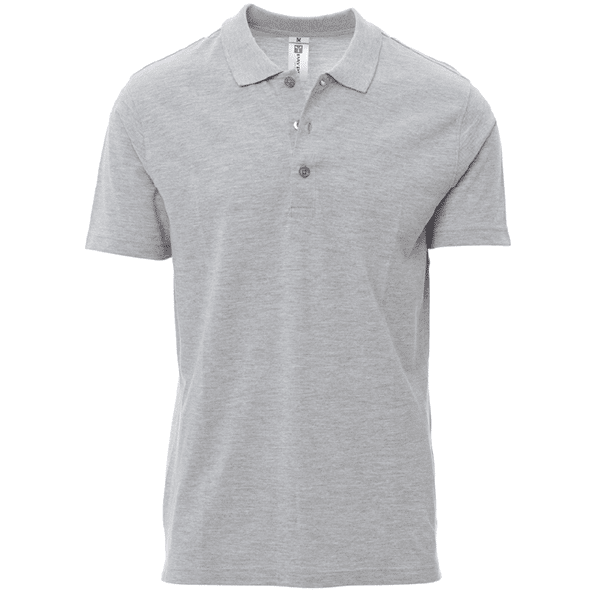 Polo Rome Payper vue de face gris