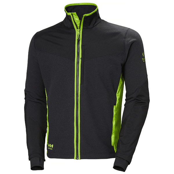 Polaire Professionnelle Magni - Helly Hansen vue face noir