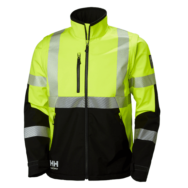 ORANGE FLUO / ÉBÈNE