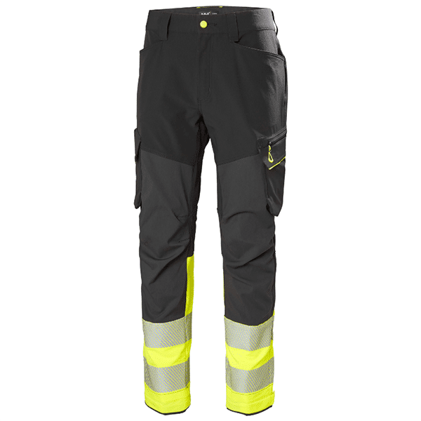 JAUNE FLUO / ÉBÈNE
