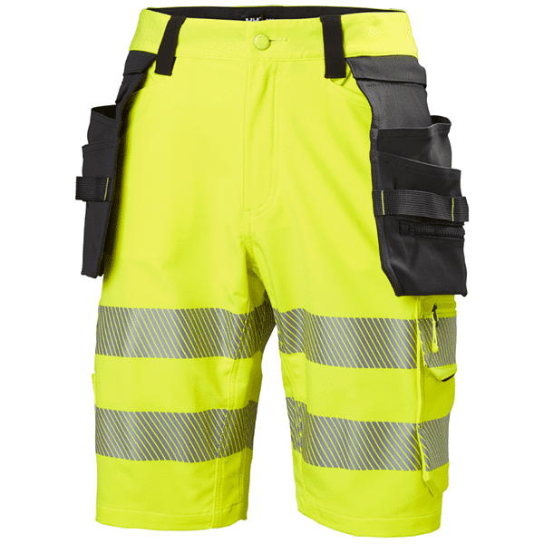 JAUNE FLUO / ÉBÈNE
