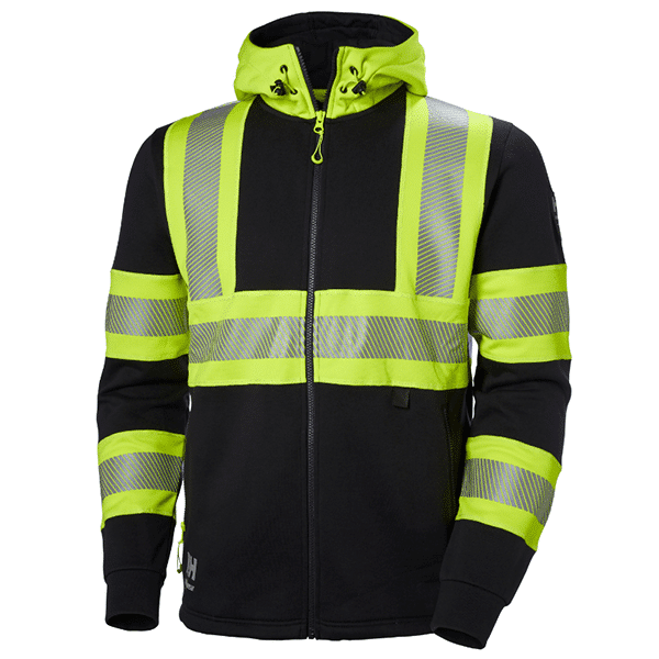 JAUNE FLUO / ÉBÈNE