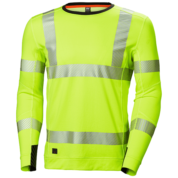 Sweat haute visibilité ICU Lifa col rond Active - Helly Hansen