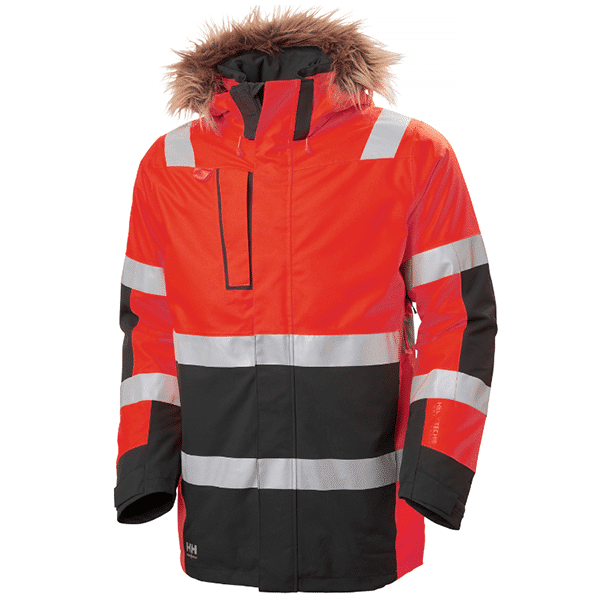 ROUGE FLUO / ÉBÈNE