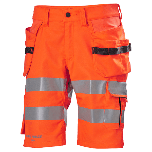 ORANGE FLUO / ÉBÈNE