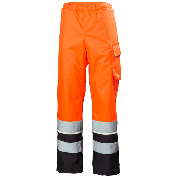 ORANGE FLUO / ÉBÈNE