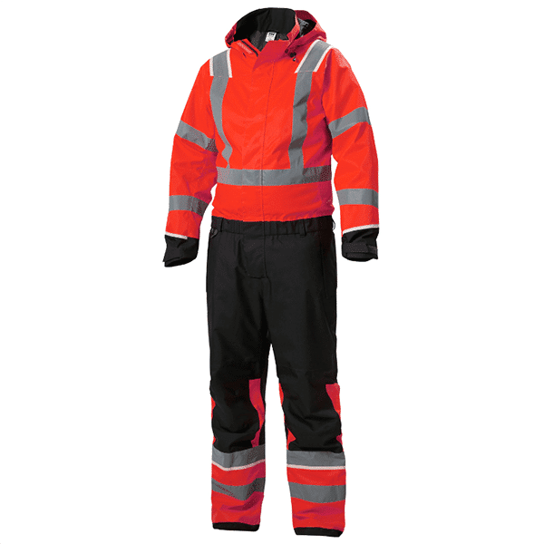ROUGE FLUO / ÉBÈNE