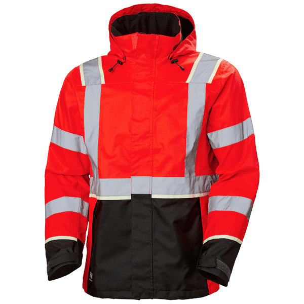 ROUGE FLUO / ÉBÈNE