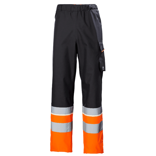 ORANGE FLUO / ÉBÈNE