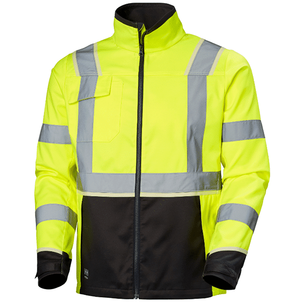 JAUNE FLUO / ÉBÈNE