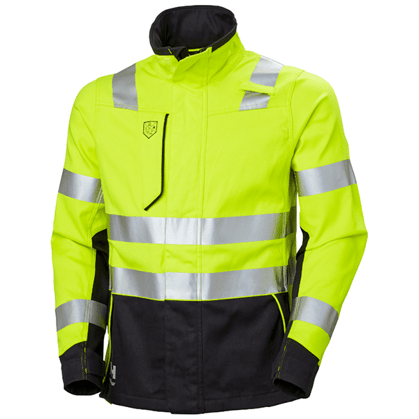 JAUNE FLUO / ÉBÈNE