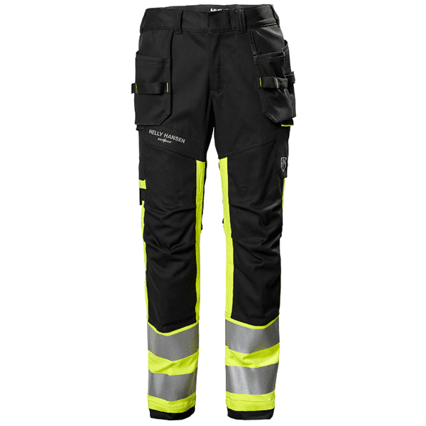 JAUNE FLUO / ÉBÈNE