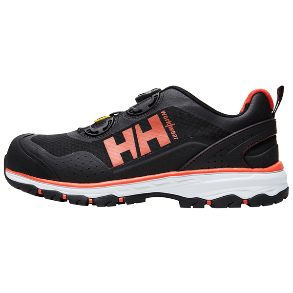 Baskets de sécurité basses Chelsea Evolution BOA S1P Helly Hansen vue de coté noir