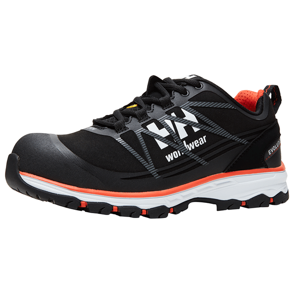 Baskets de sécurité basses Chelsea Evolution Helly Hansen vue de coté noir