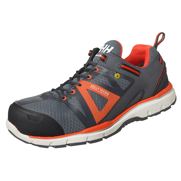 Chaussures de sécurité basses Smestad Active S3 HT Helly Hansen vue de coté gris
