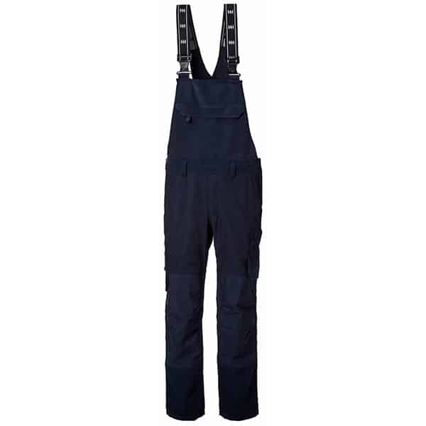 Cotte de travail Oxford Helly Hansen vue de face bleu marien
