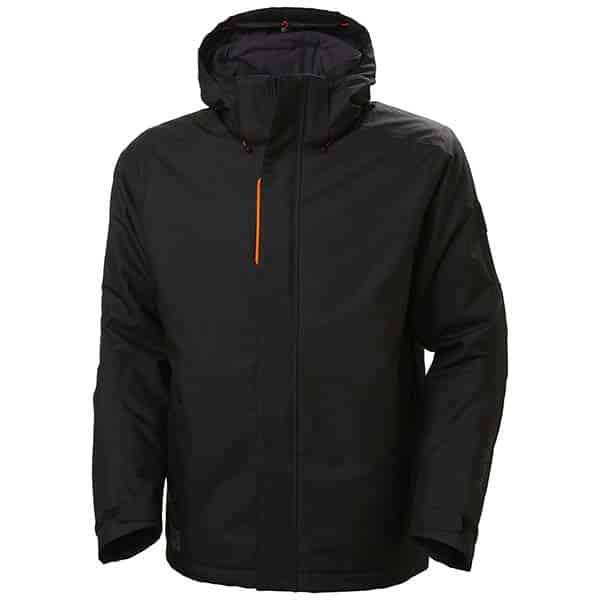 Veste de travail d’hiver Kensington - Helly Hansen vue face noir