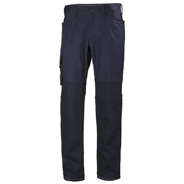 Pantalon de travail Service Oxford - Helly Hansen vue de face bleu