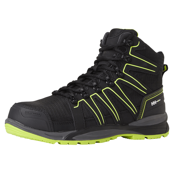 Chaussures de sécurité montantes Addvis S3 vue de coté noir