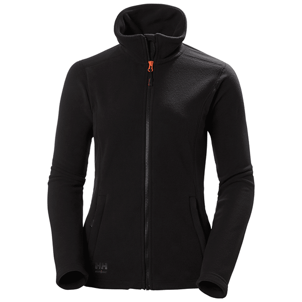 Polaire femme W Luna Helly Hansen vue de face noir