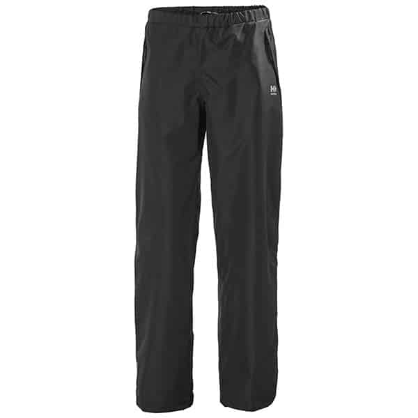Pantalon imperméable Manchester - Helly Hansen vue face noir
