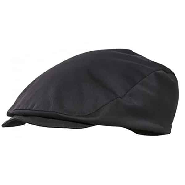 Casquette Métier de bouche Molinel vue de face noir