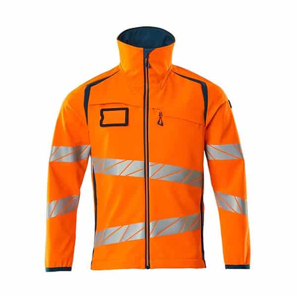 ORANGE FLUO / BLEU MARINE