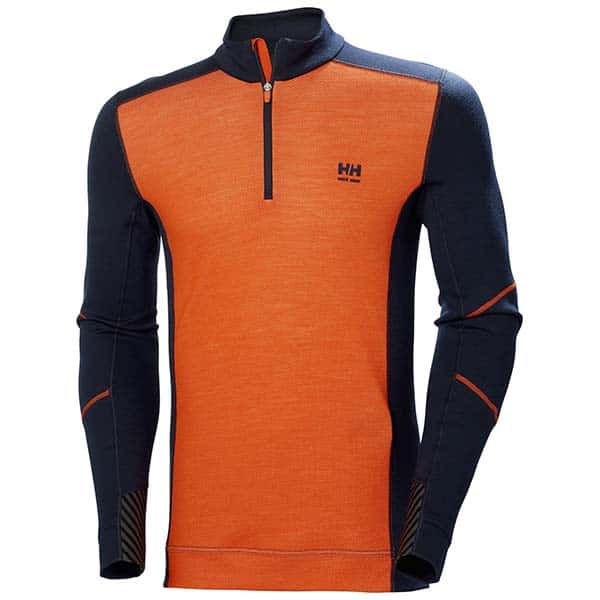 BLEU MARINE / ORANGE