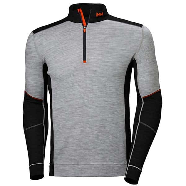 Sous Vêtement Lifa thermique col zippé Merino - Helly Hansen