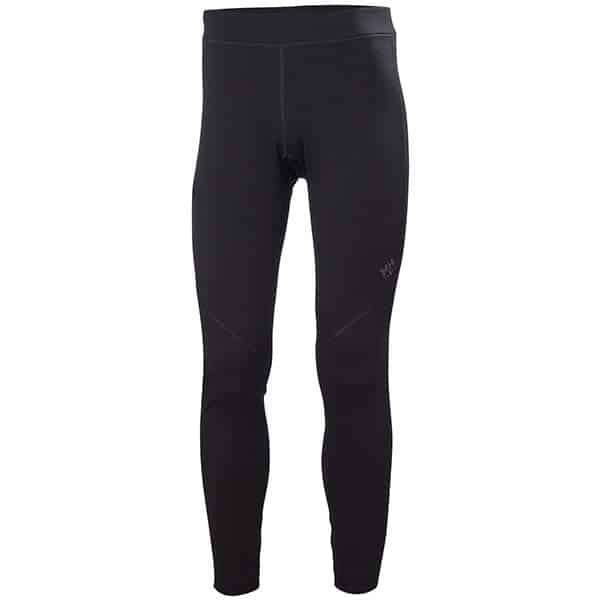 Sous pantalon thermique Lifa Merino - Helly Hansen vue face noir