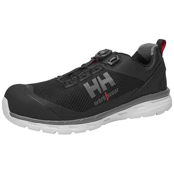 Chaussures de sécurité basses Chelsea Evolution BRZ S1P Helly Hansen vue de coté noir