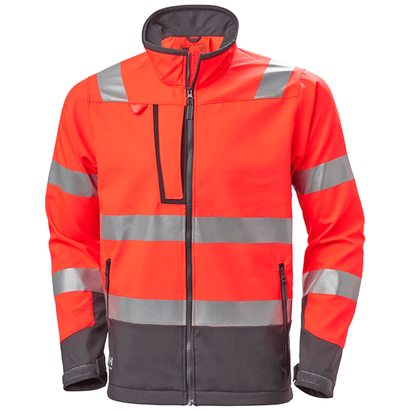 ROUGE FLUO / ÉBÈNE