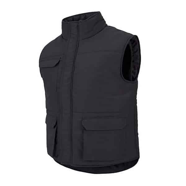 Gilet de travail matelassé multipoches Velilla NOIR