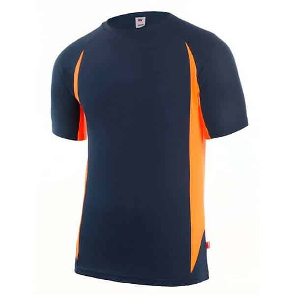 BLEU MARINE / ORANGE