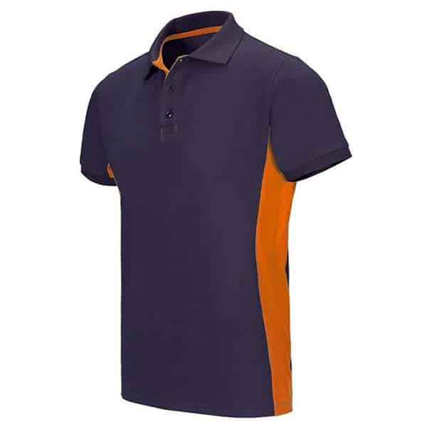 BLEU MARINE / ORANGE