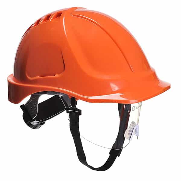 Casque à visière Endurance Plus Visor - Portwest orange