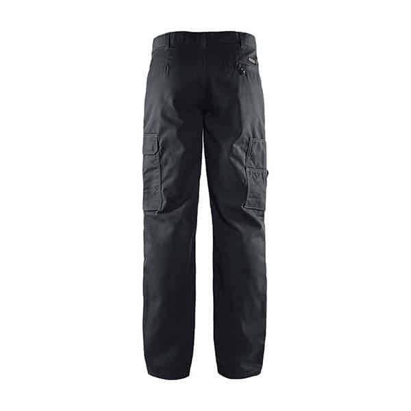 Pantalon de travail Cargo vue de dos noir - Blaklader