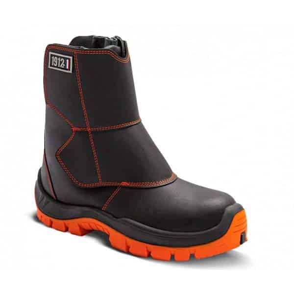 Bottes de sécurité Atna Top Soudeurs S3L HI HRO WG FO LG SR Gaston Mille vue de 3/4 face