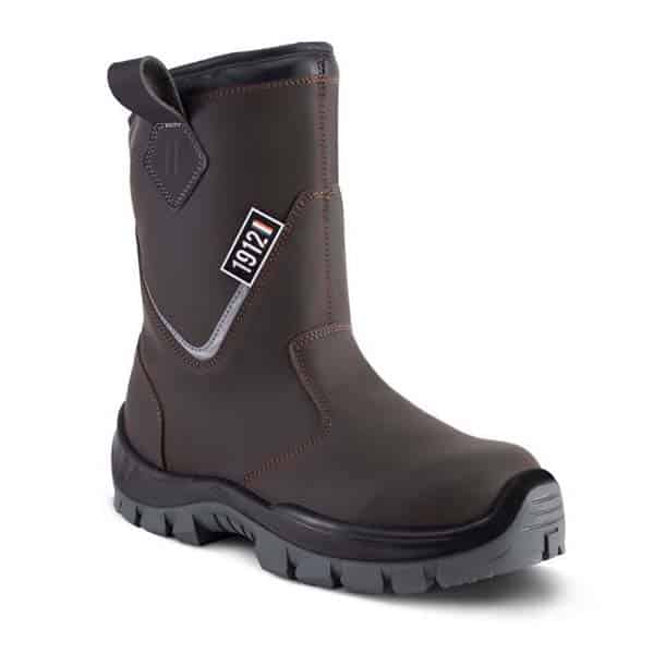 Bottes de sécurité fourrées Unitan S3 HI CI SRC Gaston Mille vue de 3:4 face